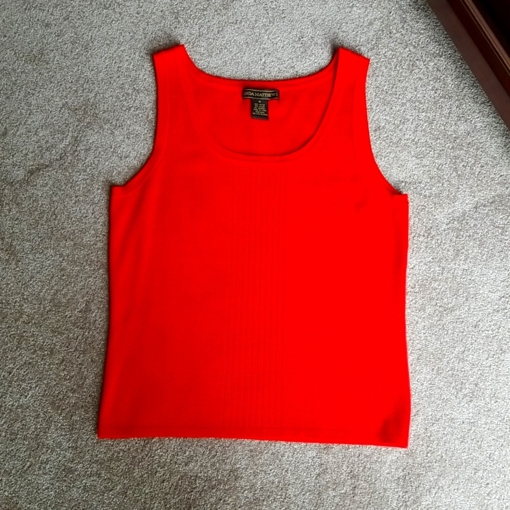 Knit Sleeveless Top NWOT Sz Med